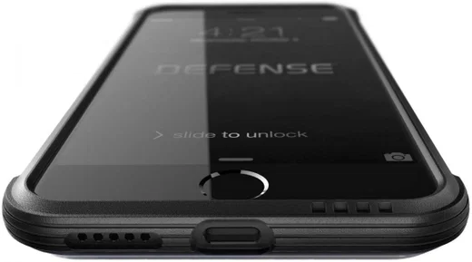 Raptic Shield iPhone SE (2022 / 2020) / 8 Hoesje Militair Getest Zwart afbeelding 5