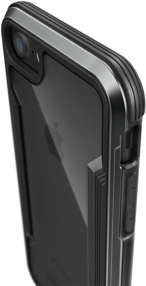 Raptic Shield iPhone SE (2022 / 2020) / 8 Hoesje Militair Getest Zwart afbeelding 2