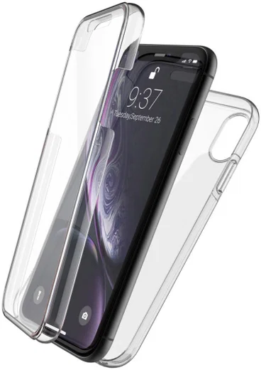Raptic 360X Apple iPhone XR Hoesje Transparant afbeelding 1