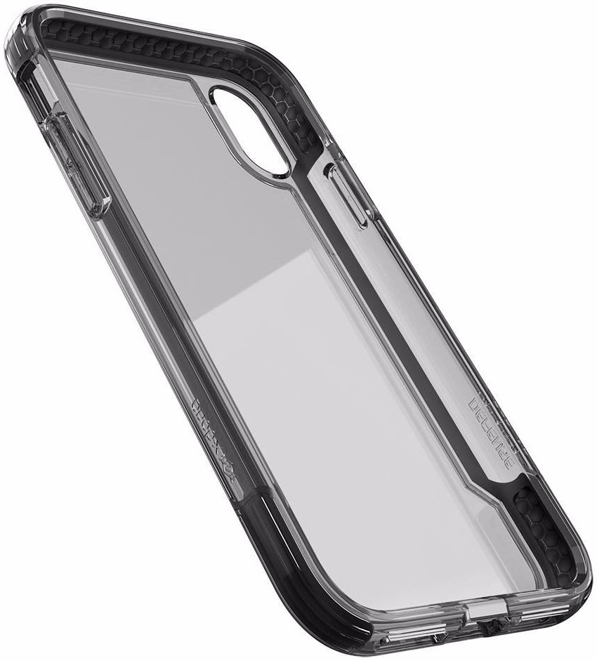 Raptic Clear Apple iPhone XR hoesje transparant zwart afbeelding 6