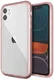 Raptic Glass Plus Apple iPhone 11 Hoesje Transparant/Roze afbeelding 1
