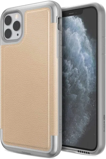 Raptic Prime Apple iPhone 11 Pro Max Hoesje Beige afbeelding 1