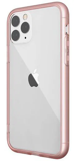 Raptic Glass Plus Apple iPhone 11 Pro Hoesje Transparant/Roze afbeelding 3