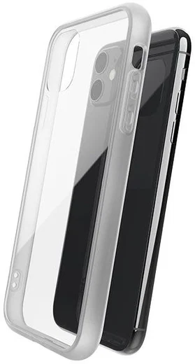 Raptic Glass Plus Apple iPhone 11 Hoesje Transparant Grijs afbeelding 2