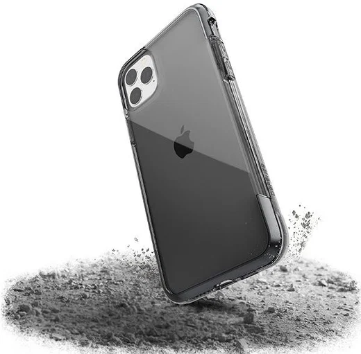 Raptic Air Apple iPhone 11 Pro Max Hoesje Transparant/Zwart afbeelding 9
