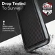 Raptic Lux Apple iPhone 11 Pro Max Hoesje Carbon Fiber Zwart afbeelding 13