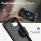 Raptic Lux Apple iPhone 11 Pro Max Hoesje Carbon Fiber Zwart afbeelding 14