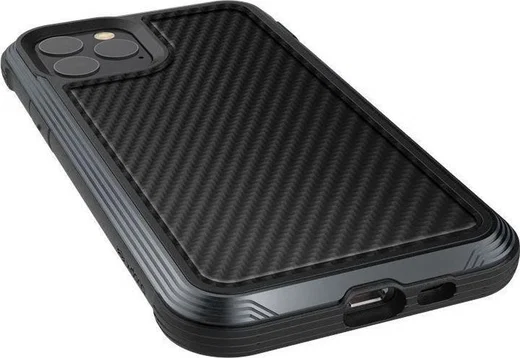 Raptic Lux Apple iPhone 11 Pro Max Hoesje Carbon Fiber Zwart afbeelding 11