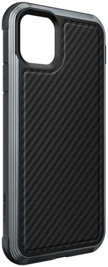 Raptic Lux Apple iPhone 11 Pro Max Hoesje Carbon Fiber Zwart afbeelding 9