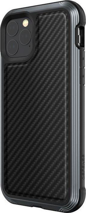 Raptic Lux Apple iPhone 11 Pro Max Hoesje Carbon Fiber Zwart afbeelding 8
