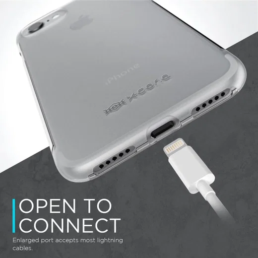 Raptic 360 Apple iPhone 7/8/SE (2020/2022) Hoesje Transparant afbeelding 6