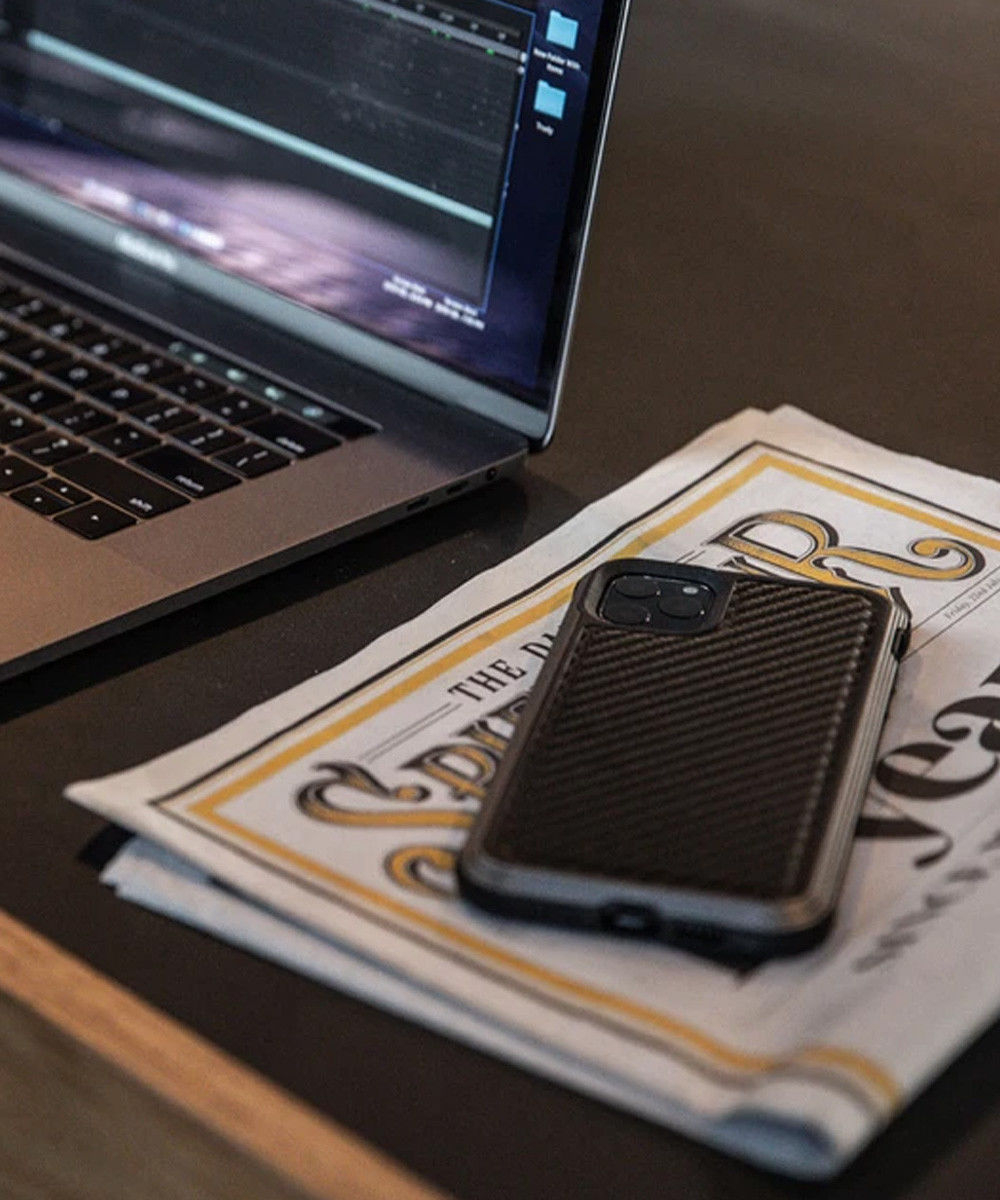 Raptic Lux Apple iPhone 11 Hoesje Carbon Fiber Zwart afbeelding 7