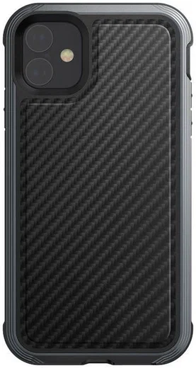Raptic Lux Apple iPhone 11 Hoesje Carbon Fiber Zwart afbeelding 8