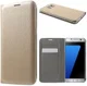Samsung Galaxy S7 Edge Wallet Cover Goud afbeelding 1