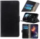 Sony Xperia 5 Litchi Skin Portemonnee Hoesje Zwart afbeelding 1