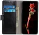 Sony Xperia 5 Litchi Skin Portemonnee Hoesje Zwart afbeelding 12