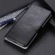 Sony Xperia 5 Litchi Skin Portemonnee Hoesje Zwart afbeelding 6