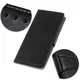 Sony Xperia 5 Litchi Skin Portemonnee Hoesje Zwart afbeelding 8