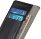Sony Xperia 5 Litchi Skin Portemonnee Hoesje Zwart afbeelding 9
