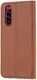 Sony Xperia 5 Stijlvol Luxe Portemonnee Hoesje Bruin afbeelding 3