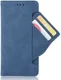 Motorola One Vision Portemonnee Hoesje Met Kaarthouder Blauw afbeelding 3