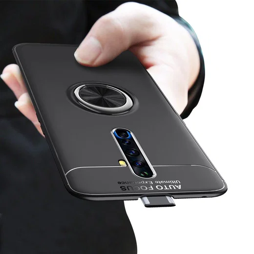 Oppo Reno 2 Z Hoesje met Ring Kickstand afbeelding 6