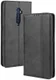 Oppo Reno 2 Stijlvol Vintage Portemonnee Hoesje Zwart afbeelding 1