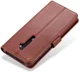 AZNS Oppo Reno 2 Portemonnee Stand Hoesje Coffee afbeelding 7