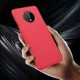 OnePlus 7T Twill Slim Texture Back Cover Rood afbeelding 6