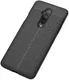 OnePlus 7T Pro Litchi Leren Textuur TPU Hoesje Zwart afbeelding 8