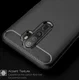 Oppo A5 / A9 (2020) Geborsteld TPU Hoesje Zwart afbeelding 7