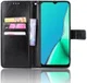 Oppo A5 / A9 (2020) Hoesje Portemonnee Kunstleer Zwart afbeelding 1