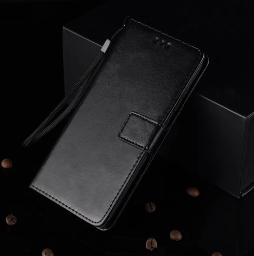 Oppo A5 / A9 (2020) Hoesje Portemonnee Kunstleer Zwart afbeelding 7