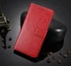 Oppo A5 / A9 (2020) Crazy Horse Portemonnee Hoesje Rood afbeelding 6