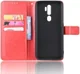 Oppo A5 / A9 (2020) Crazy Horse Portemonnee Hoesje Rood afbeelding 4