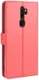 Oppo A5 / A9 (2020) Crazy Horse Portemonnee Hoesje Rood afbeelding 8