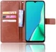Oppo A5 / A9 (2020) Crazy Horse Portemonnee Hoesje Bruin afbeelding 1