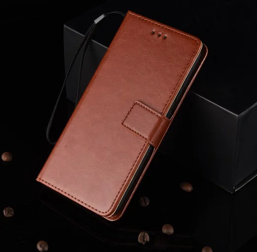 Oppo A5 / A9 (2020) Crazy Horse Portemonnee Hoesje Bruin afbeelding 7