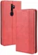 Oppo A5 / A9 (2020) Retro Stijl Kunstleren Portemonnee Hoesje Rood afbeelding 9