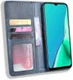Oppo A5 / A9 (2020) Retro Stijl Kunstleren Portemonnee Hoesje Blauw afbeelding 1