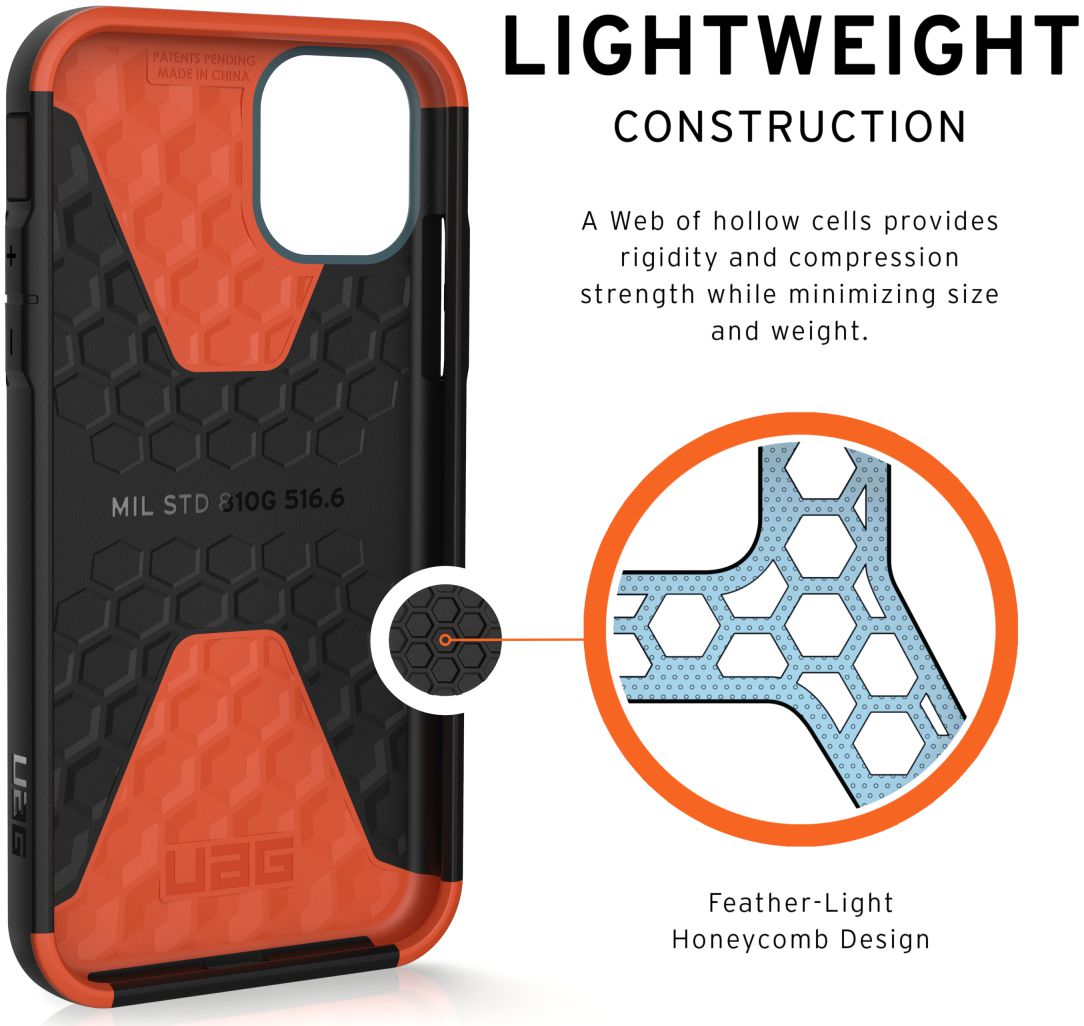 Urban Armor Gear Civilian Series Apple iPhone 11 Hoesje Groen afbeelding 4