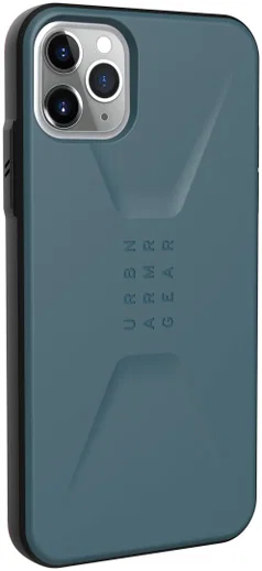 Urban Armor Gear Civilian Series Apple iPhone 11 Pro Max Hoesje Blauw afbeelding 8
