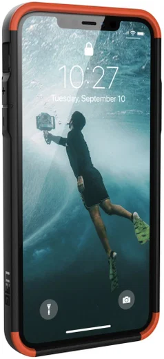 Urban Armor Gear Civilian Series Apple iPhone 11 Pro Max Hoesje Blauw afbeelding 9
