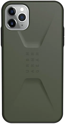 Urban Armor Gear Civilian Series Apple iPhone 11 Pro Max Hoesje Groen afbeelding 2