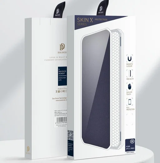 Dux Ducis Skin X Series Apple iPhone 11 Pro Hoesje Zwart afbeelding 10