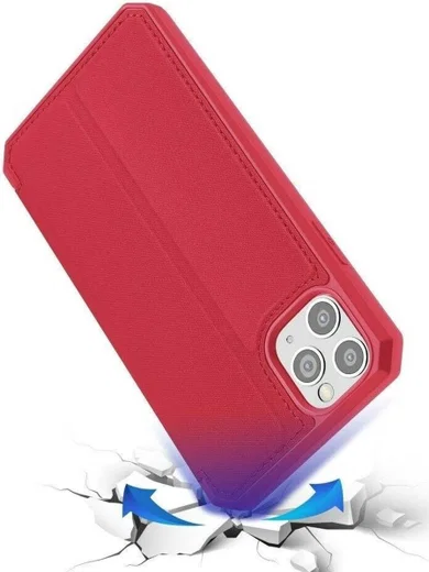 Dux Ducis Skin X Series Apple iPhone 11 Pro Hoesje Rood afbeelding 7