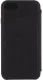 Senza Pure Apple iPhone SE (2020) Hoesje Dun Leren Wallet Case Zwart afbeelding 5