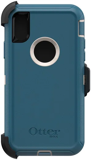 Otterbox Defender Apple IPhone XS / X Hoesje Blauw afbeelding 3