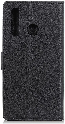 Motorola Moto E6s / E6 Plus Portemonnee Hoesje Zwart afbeelding 9