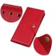 Motorola Moto E6s / E6 Plus Vintage Portemonnee Hoesje Drukknoop Rood afbeelding 4